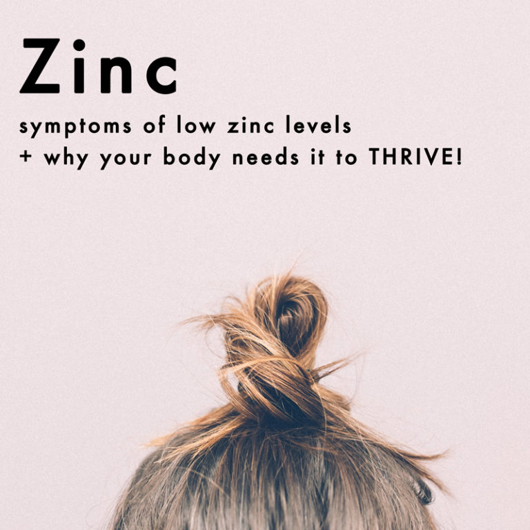 LOW Zinc levels + why you need it to THRIVE The Healthy Patch