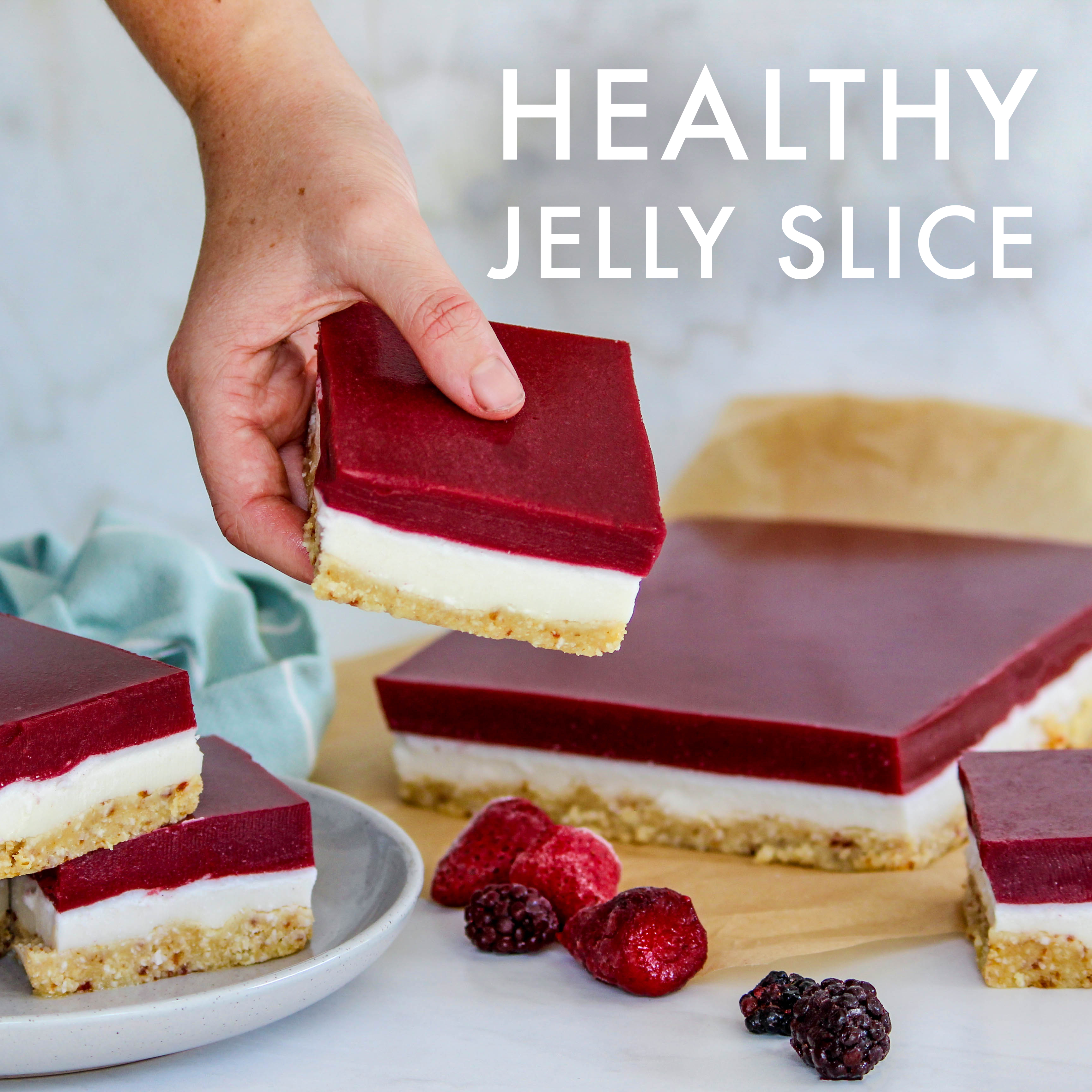 Super Easy Jelly Slice Recipe
