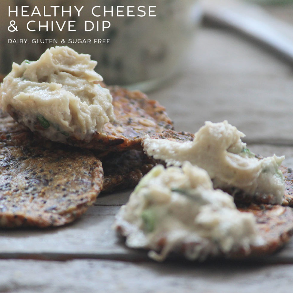 Healthy Cheese & Chive Dip The Healthy Patch